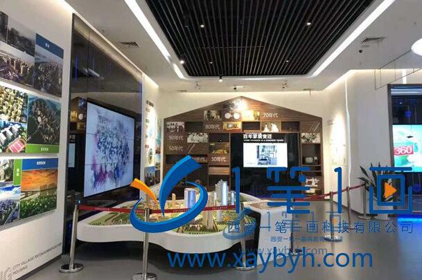 智能化展覽館展臺(tái)上的透明罩子中，一件元代磁州窯白釉褐彩龍鳳紋罐&ldquo;懸浮&rdquo;在空中，隨著罐身緩緩旋轉(zhuǎn)，上面的紋路清晰可見，還能看到光斑。誰能想到，這是文物的全息虛擬影像!博物館全息文物數(shù)字展廳是未來文物數(shù)字化的趨勢(shì)。