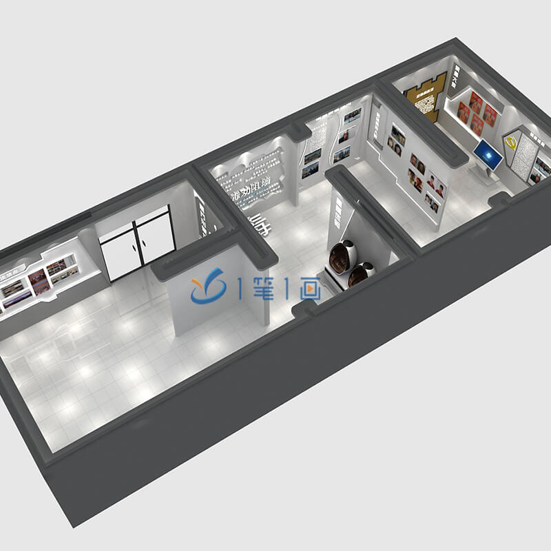 一筆一畫(huà)展廳的設(shè)計(jì)理念