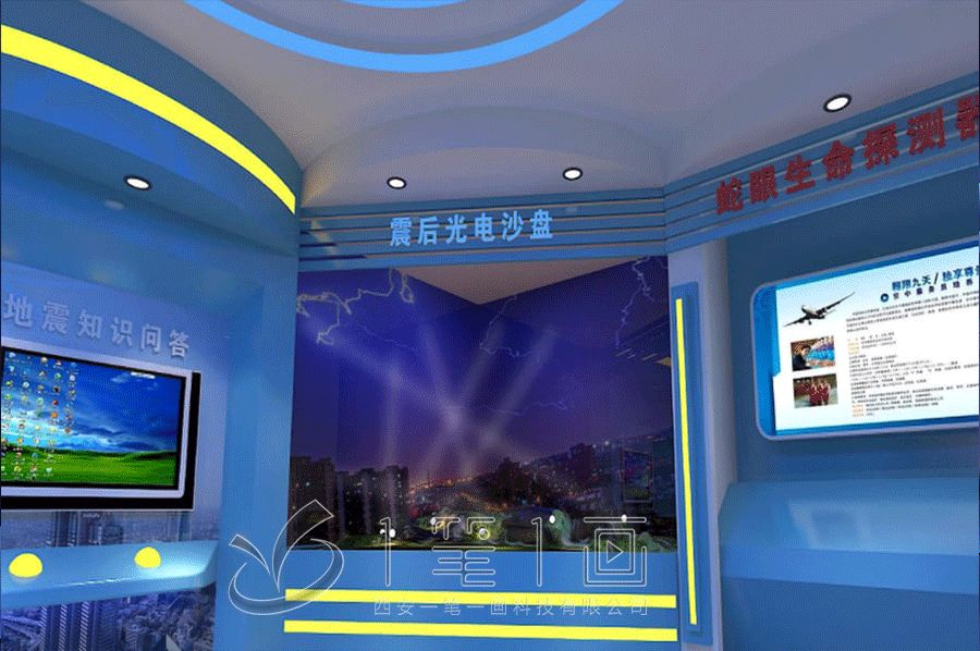 陸軍武器展廳建設方案, 多媒體互動展覽, 智能科技展示