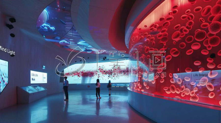 智慧公共衛(wèi)生科普展廳解決方案,數(shù)字化展覽館設(shè)計(jì),智能多媒體互動(dòng)展示