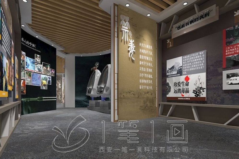 中醫(yī)藥文化展廳設計,互動多媒體設備,創(chuàng)意展示解決方案