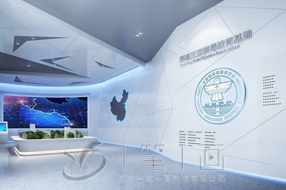 法制教育基地設(shè)計(jì),互動(dòng)多媒體展廳方案,智慧法治展示