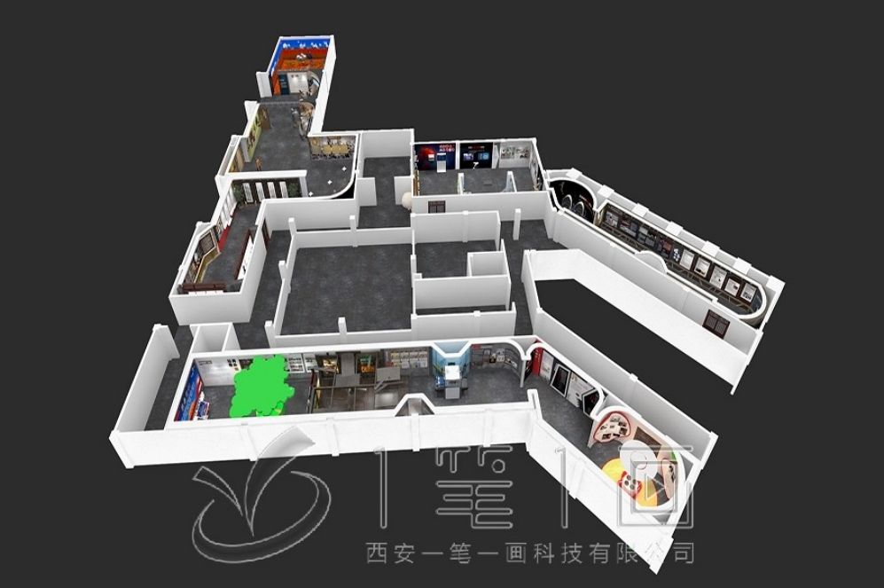 國防動員教育基地,互動多媒體展示,創(chuàng)意展廳設(shè)計,高科技解決方案,智慧展廳施工