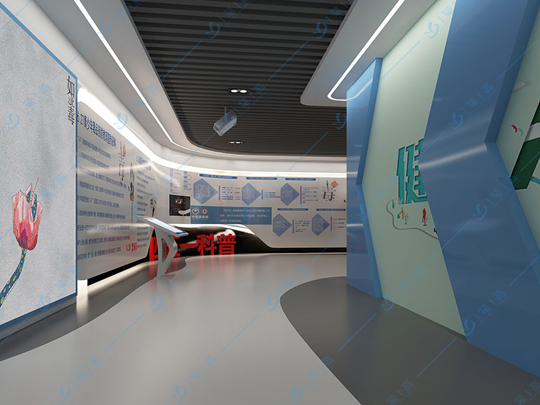 多媒體禁毒展廳裝修 多媒體禁毒展廳裝修