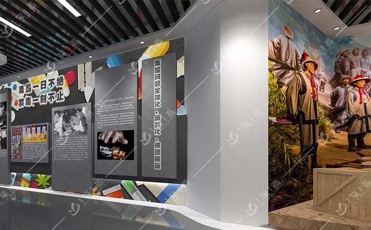 敘永禁毒教育基地設計效果圖展示 敘永禁毒教育基地設計效果圖展示