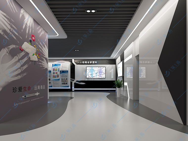 互動禁毒宣傳館建設圖紙設計 互動禁毒宣傳館建設圖紙設計