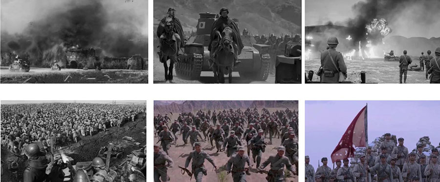 五原大捷場景復(fù)原展示內(nèi)容: 五原大捷場景復(fù)原展示內(nèi)容: