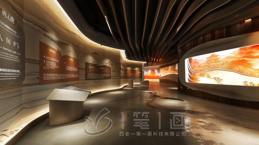 鑄牢中華民族共同體意識展館效果圖 鑄牢中華民族共同體意識展館效果圖