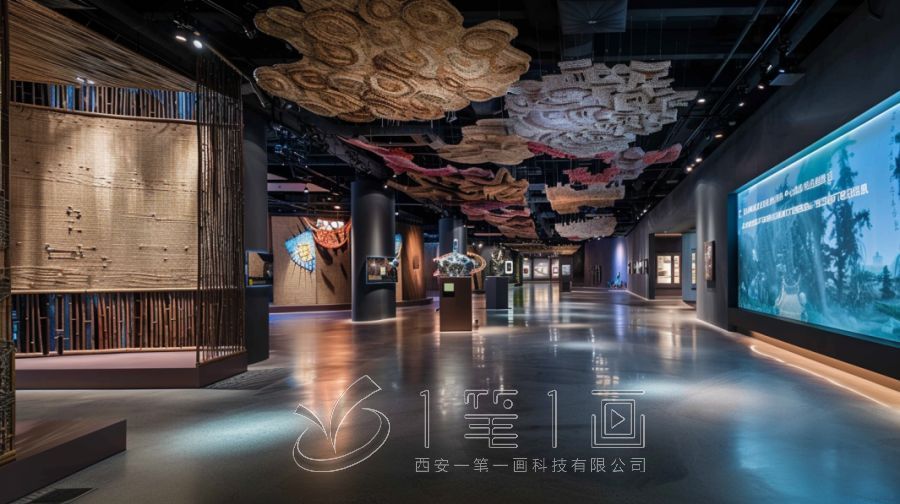 鑄牢中華民族共同體意識展館效果圖 鑄牢中華民族共同體意識展館效果圖