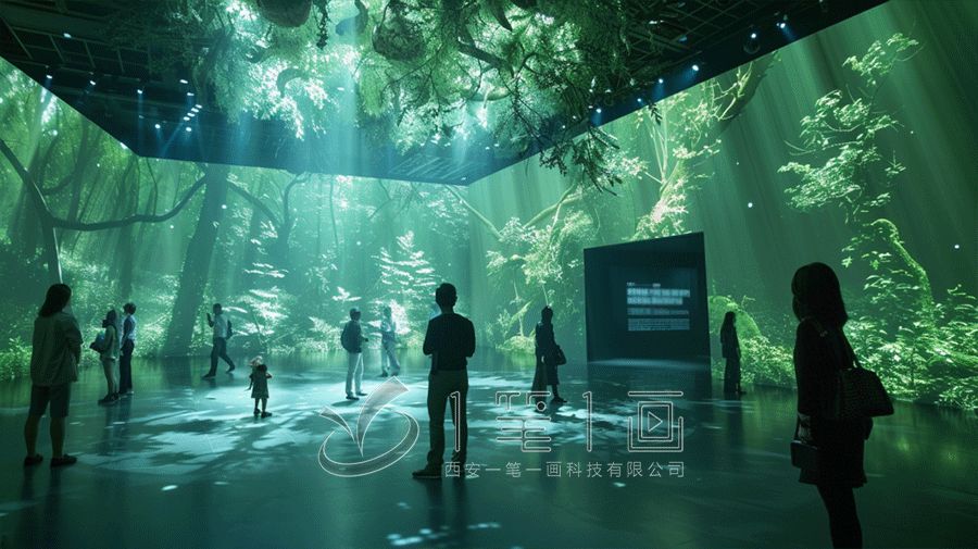 自然保護展廳設計效果圖 自然保護展廳設計效果圖