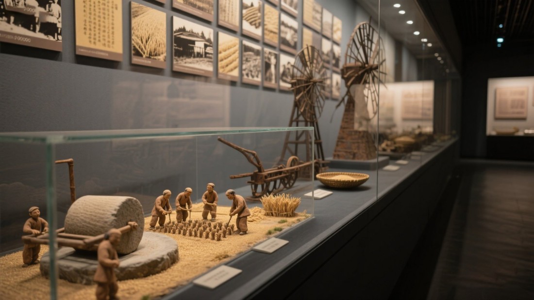 高科技糧食安全宣傳教育基地效果圖 高科技體驗館效果圖