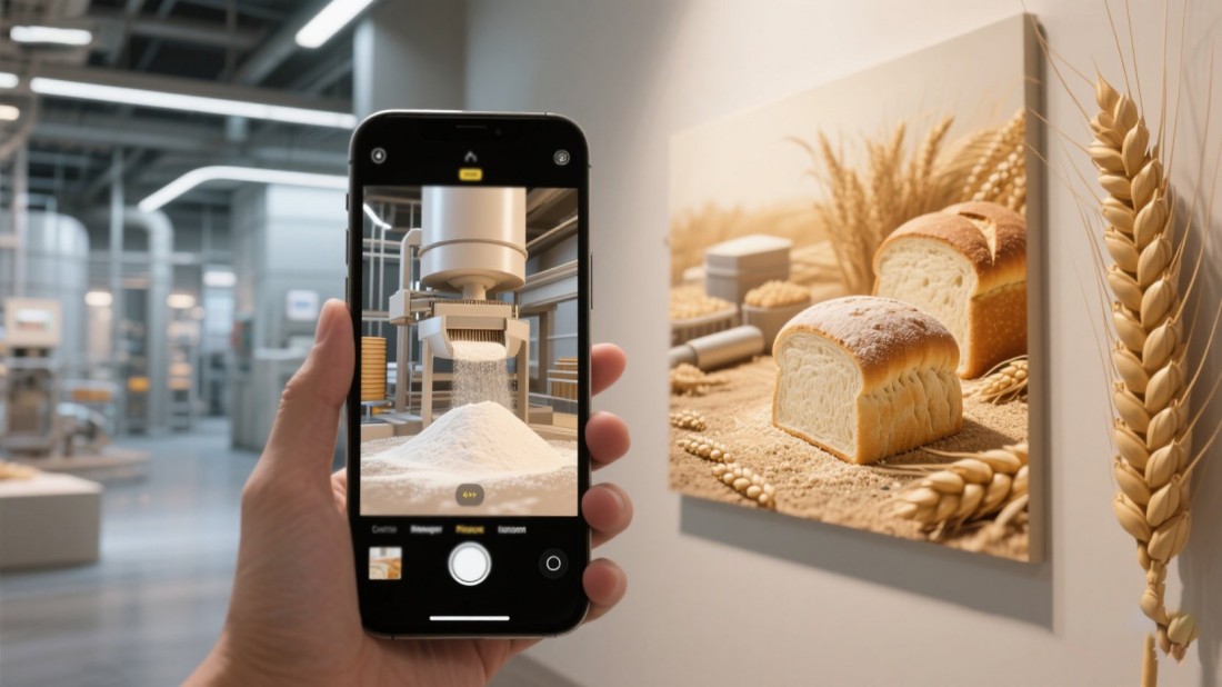 AI糧食安全宣傳教育基地效果圖 AI展示館效果圖