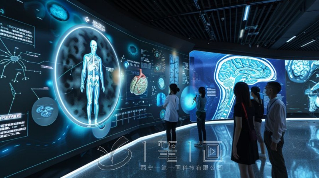 多媒體展廳效果圖