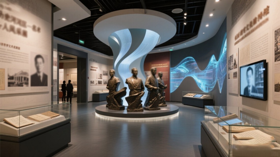 互動(dòng)校史館效果圖 互動(dòng)校史館效果圖